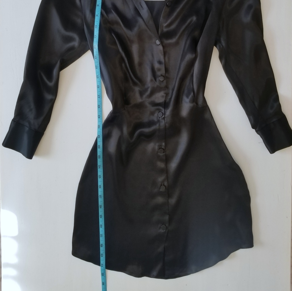 》》 Sold | Zara Satin Effect Dress - Picture 13 of 16